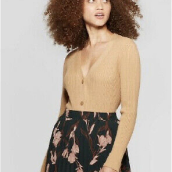 A New Day V-Neck Ribbed Cardigan - Picture 3 of 7